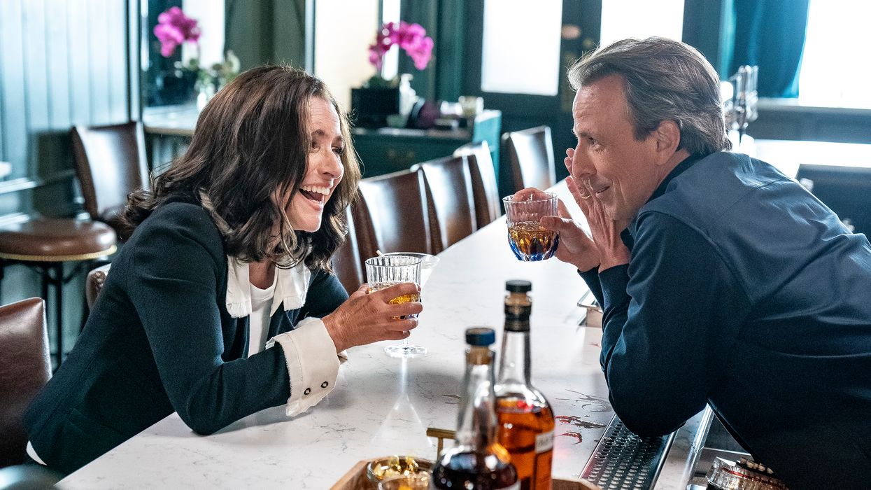 Watch Julia Louis-Dreyfus Imbibe Vice President-Themed Cocktails on ‘Day Drinking’ With Seth Meyers