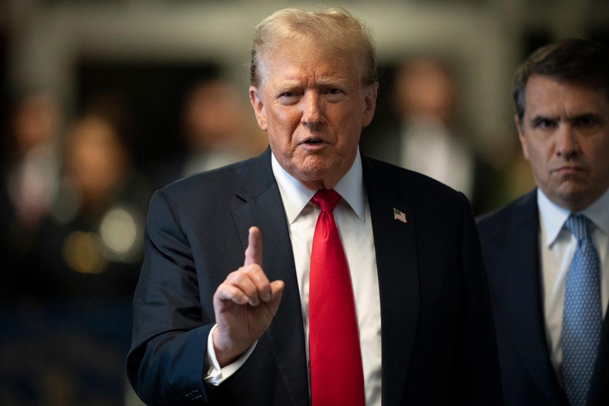 Trump Squeezes in All-Caps Meltdown Before Jury Begins Deliberating