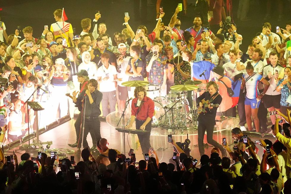 Phoenix Perform With Air, Ezra Koenig, More at the Olympics Closing Ceremony