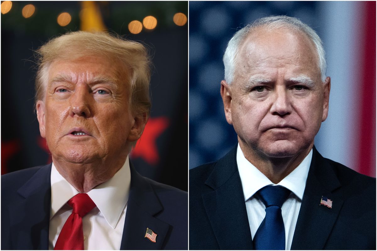 Trump Lauded Tim Walz’s Handling of George Floyd Protests: Audio