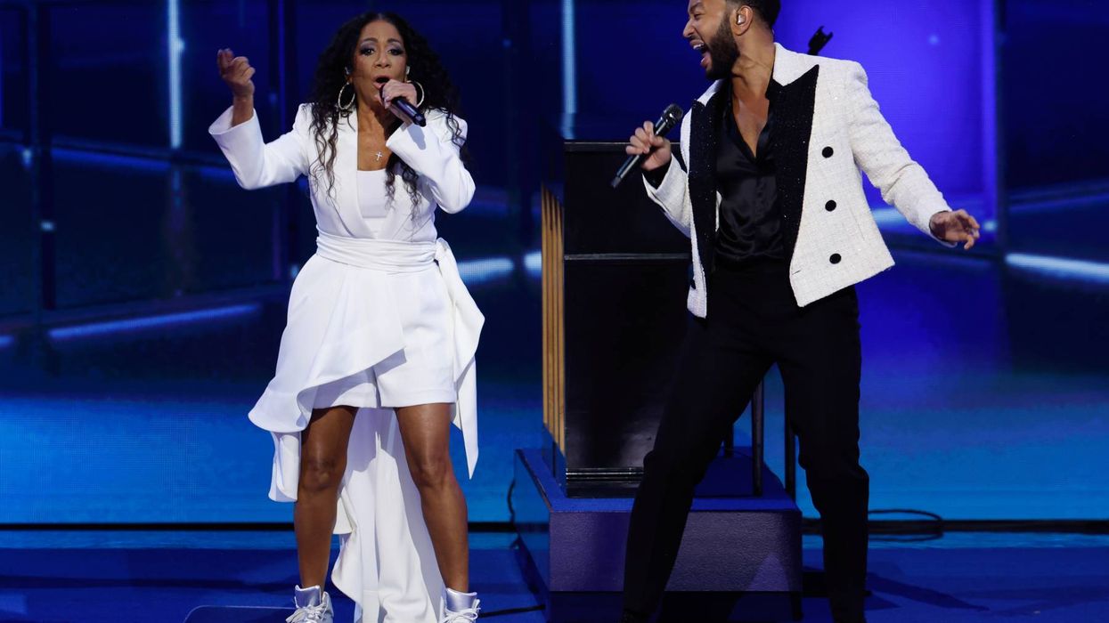 John Legend Performs ‘Let’s Go Crazy’ Prince Tribute at DNC With Sheila E.