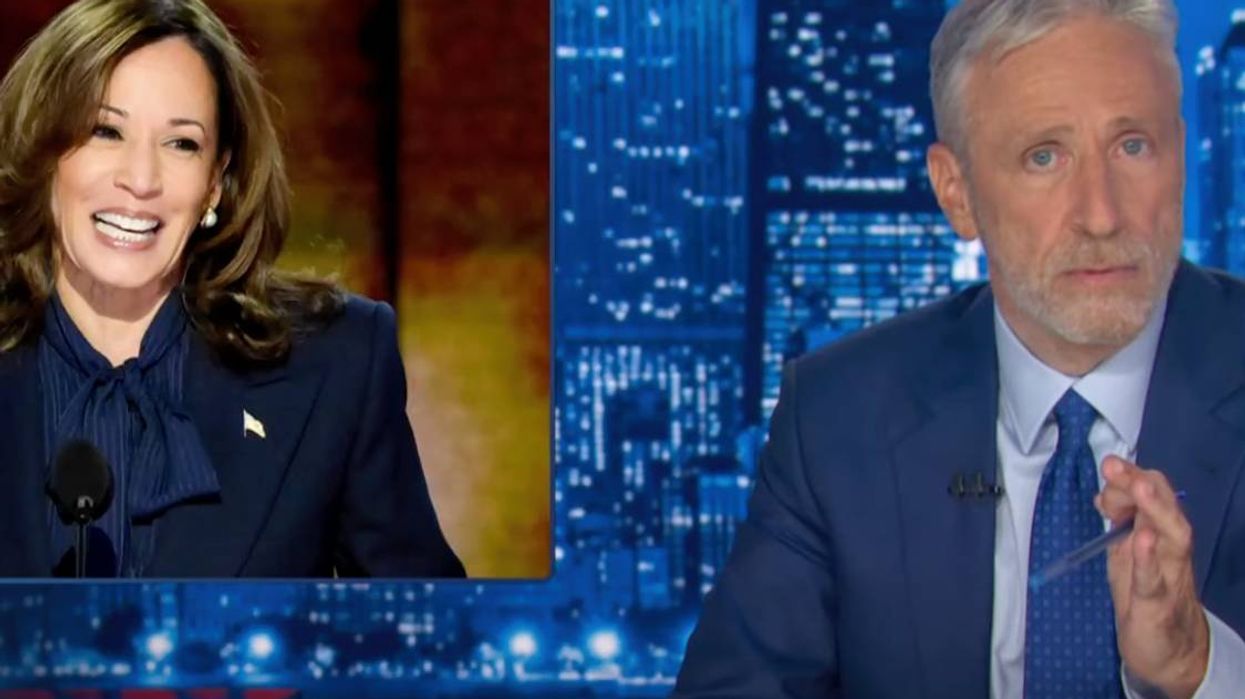 Watch Jon Stewart Recap the Democratic National Convention: ‘What a Night for Kamala Harris’