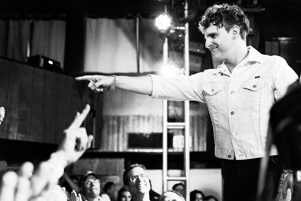 See Mild-Mannered Adam Weiner Become Superhero Low Cut Connie in Doc Trailer