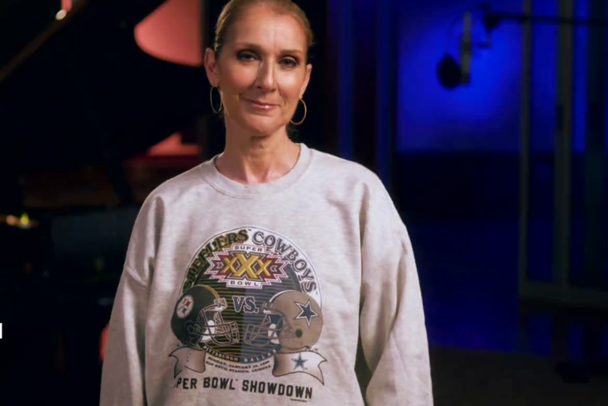 Céline Dion vole la vedette durant un match de la NFL