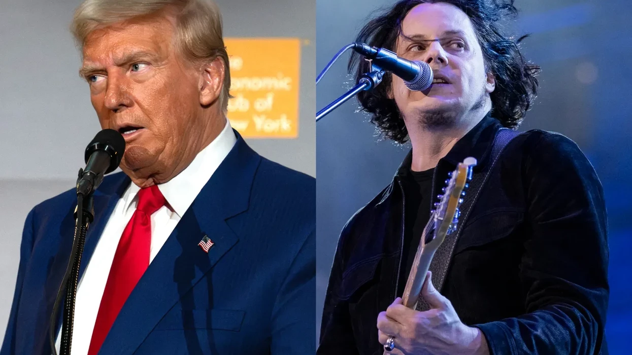The White Stripes poursuivent Donald Trump